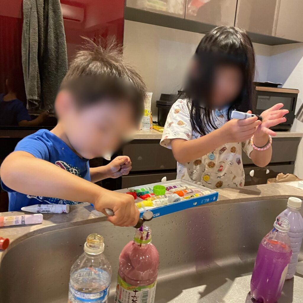 色水遊び